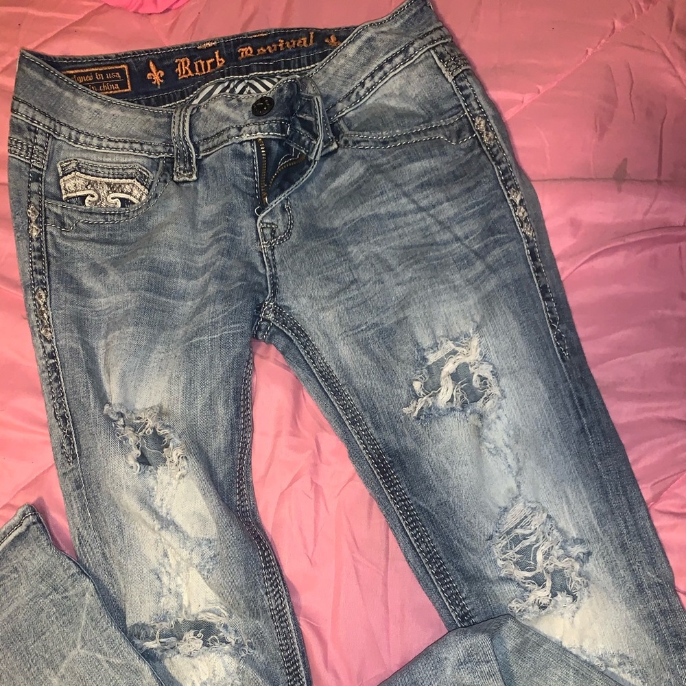 rock revival skinny jeans